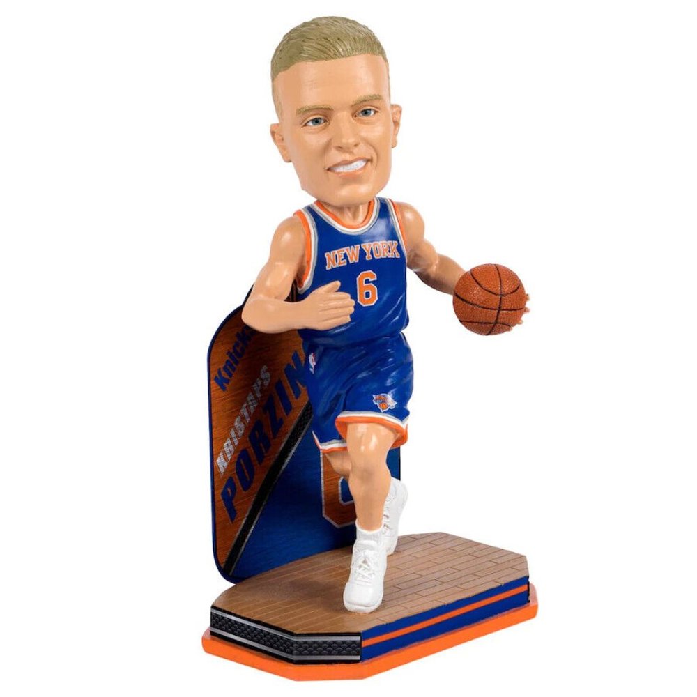 BRAND NEW Kristaps Porzingis New York Knicks Name & Number Bobblehead NBA